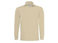B&C polo heavymill, 230 gr. lange mouwen (zwaardere grammage)